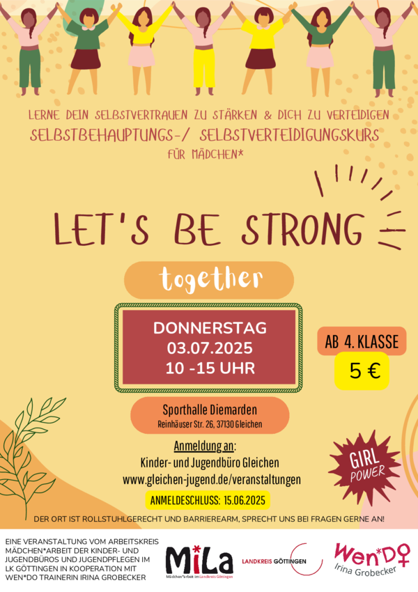 Flyer Selbstbehauptungskurs