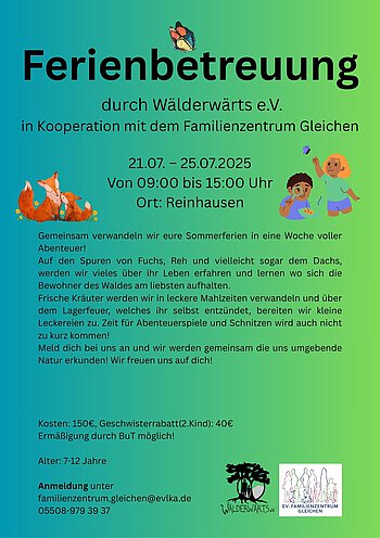 Infos zum Waldcamp
