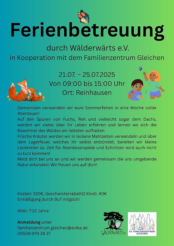 Infos zum Waldcamp